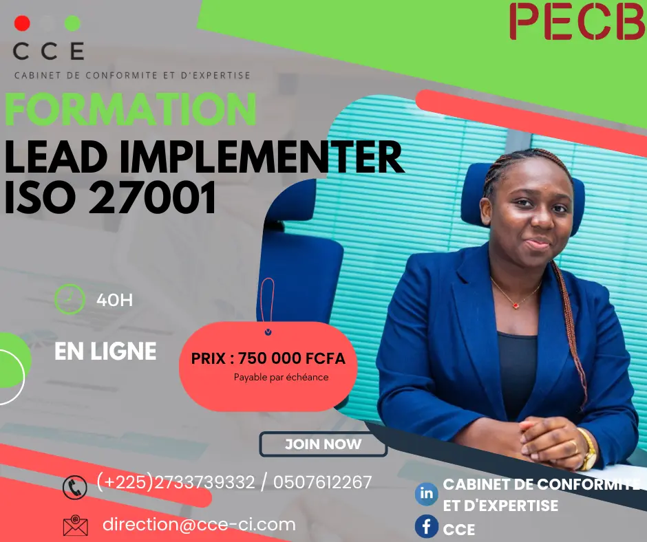 Formation Lead auditor iso 27001 PECB | cabinet-de-conformité-et-d ...