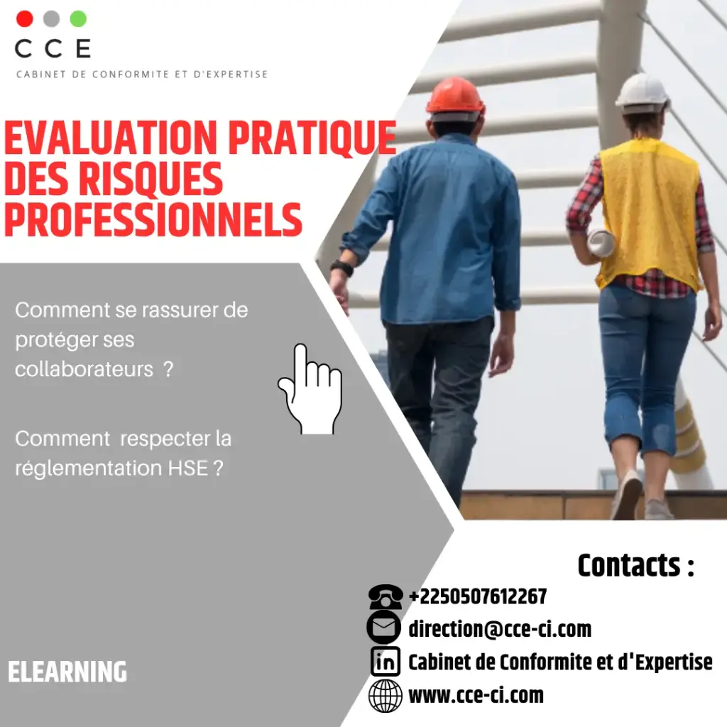 Formation Elaerning Evaluation des risques professionnels | cabinet-de ...