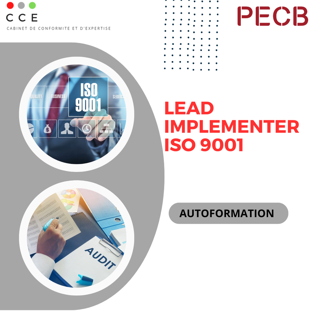 Lead Implementer PECB ISO 9001 (autoformation)
