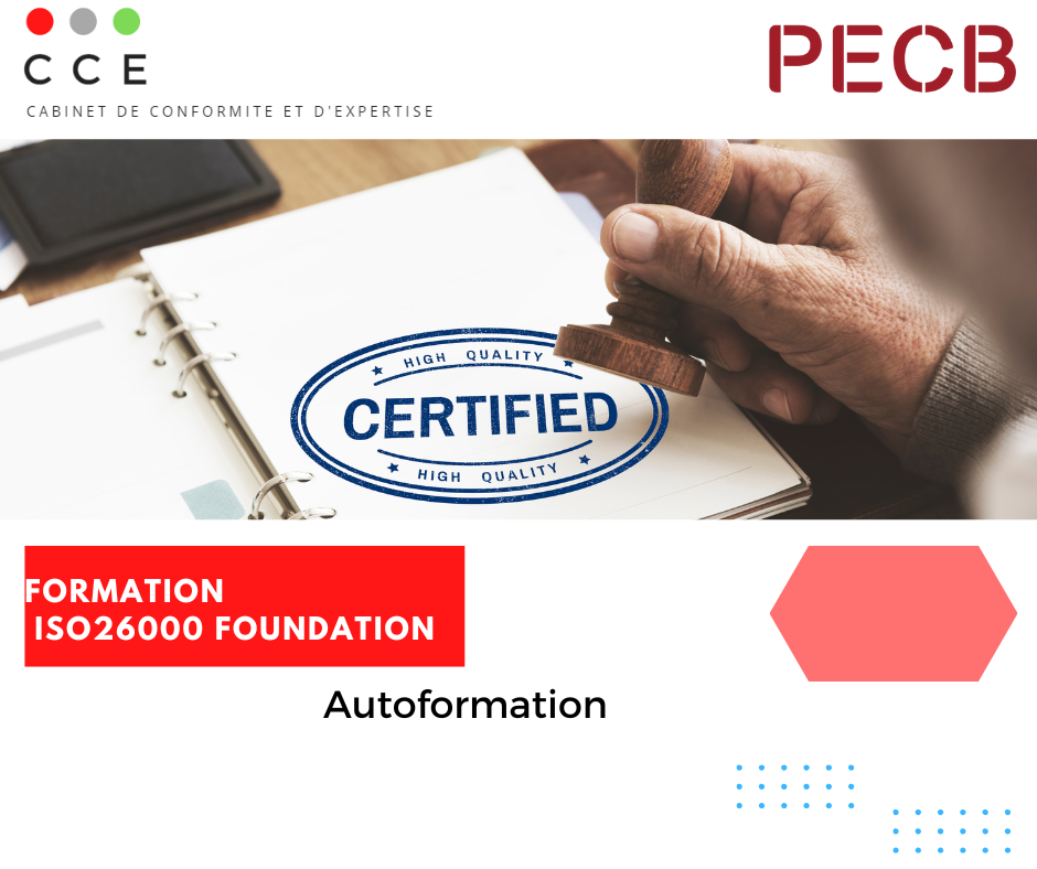 Foundation PECB ISO 26000 (autoformation)