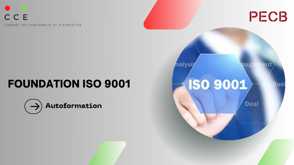 Foundation PECB ISO 9001 (autoformation)