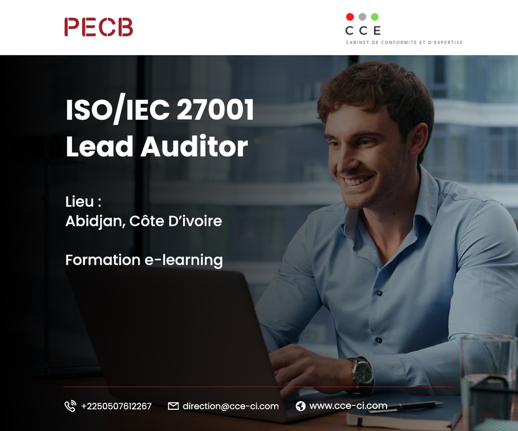ISO/IEC 27001 Lead Auditor PECB (autoformation)